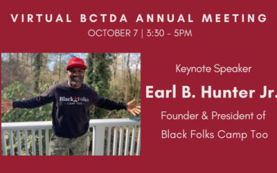 Founder & President of Black Folks Camp Too Is Keynote Speaker at BCTDA Annual Meeting October 7