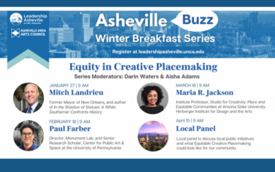 Series on Equity in Creative Placemaking Sponsored by Explore Asheville, Hosted by Leadership Asheville